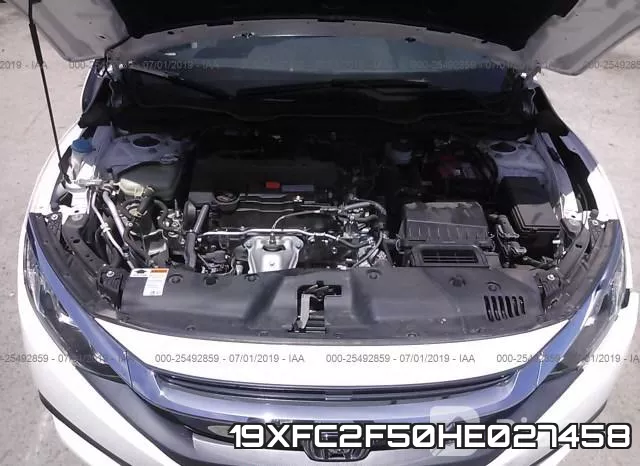 19XFC2F50HE027458 фото 2