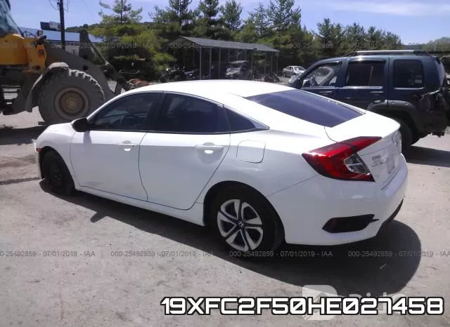 19XFC2F50HE027458 фото 4