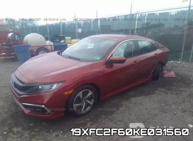 19XFC2F60KE031560 фото 3