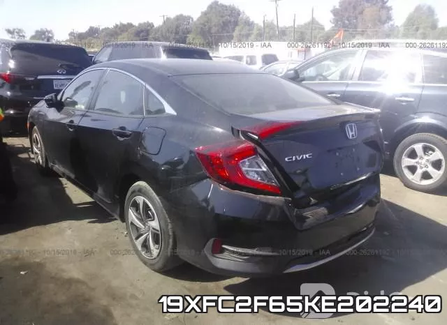19XFC2F65KE202240 фото 3