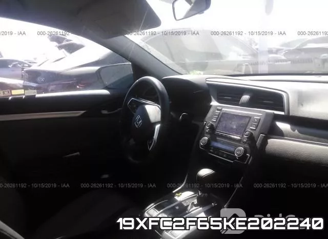 19XFC2F65KE202240 фото 4