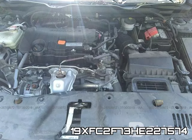 19XFC2F73HE227574 фото 2