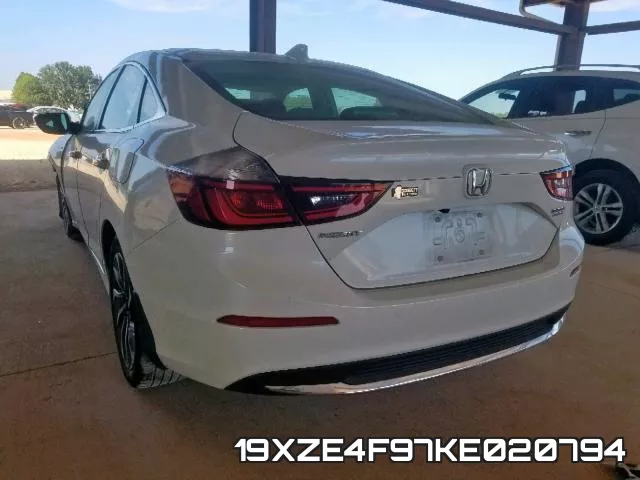 19XZE4F97KE020794 фото 4