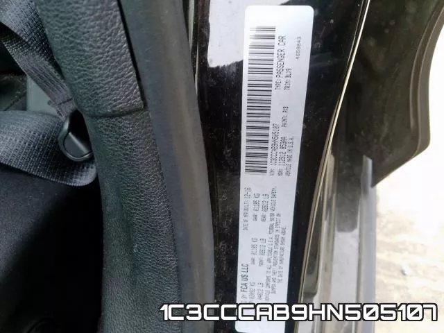 1C3CCCAB9HN505107 фото 2