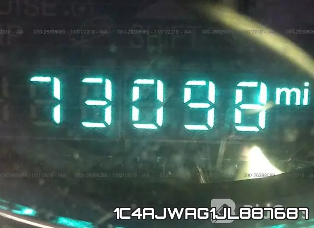 1C4AJWAG1JL887687 фото 6