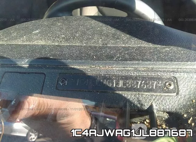 1C4AJWAG1JL887687 фото 8