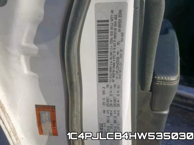 1C4PJLCB4HW535030 фото 2