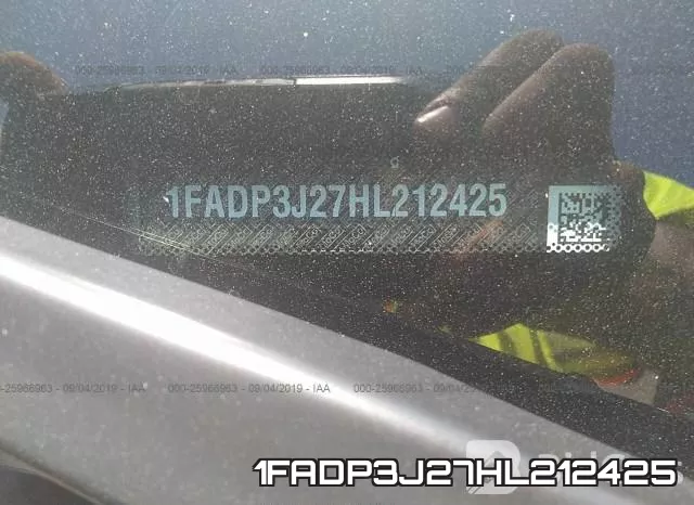 1FADP3J27HL212425 фото 10