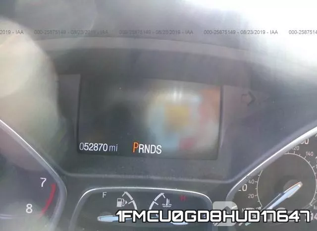 1FMCU0GD8HUD17647 фото 8