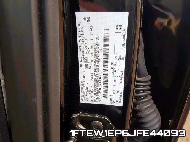 1FTEW1EP6JFE44093 фото 2