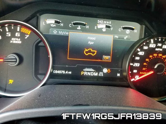 1FTFW1RG5JFA13839 фото 9