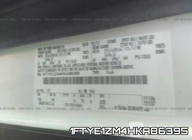 1FTYE1ZM4HKA86395 фото 10