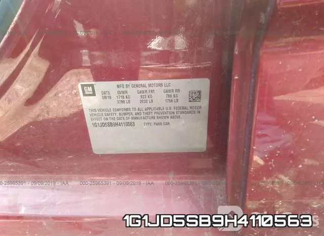 1G1JD5SB9H4110563 фото 10