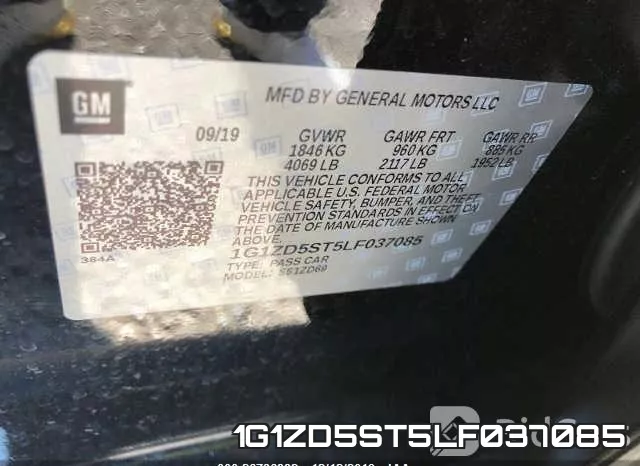 1G1ZD5ST5LF037085 фото 10