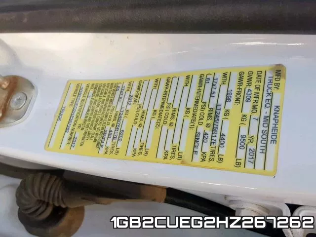 1GB2CUEG2HZ267262 фото 2