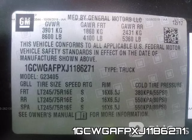 1GCWGAFPXJ1186271 фото 10