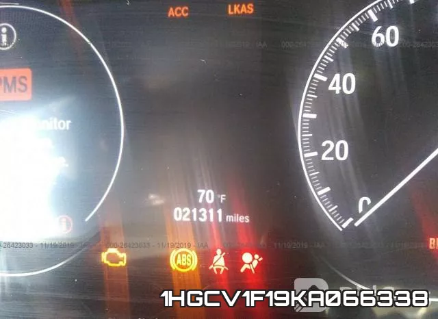 1HGCV1F19KA066338 фото 8