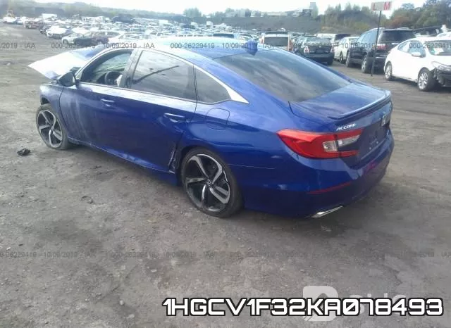1HGCV1F32KA078493 фото 4