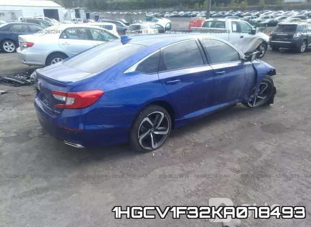 1HGCV1F32KA078493 фото 5