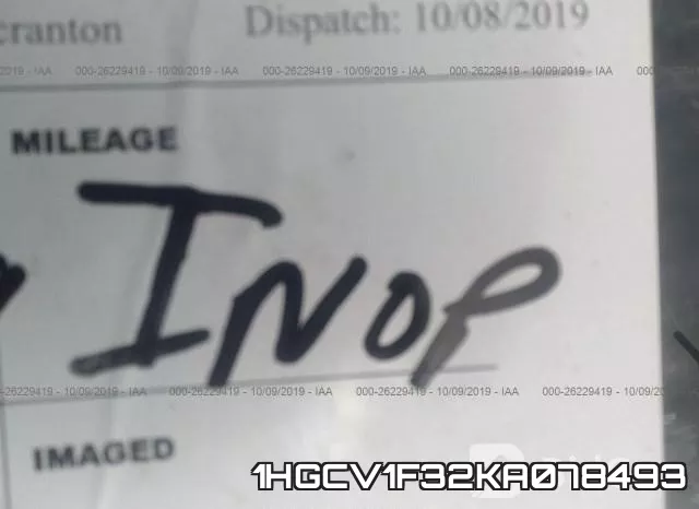 1HGCV1F32KA078493 фото 8