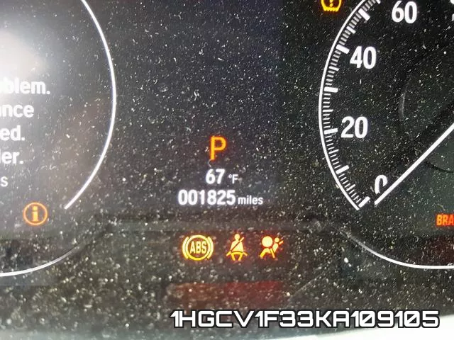 1HGCV1F33KA109105 фото 9