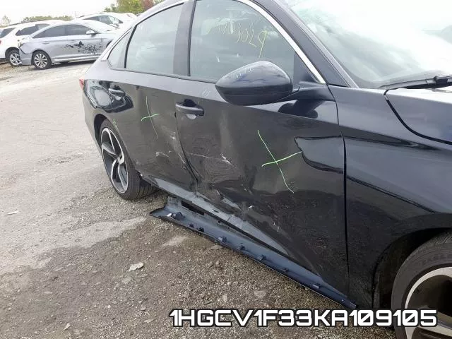 1HGCV1F33KA109105 фото 10