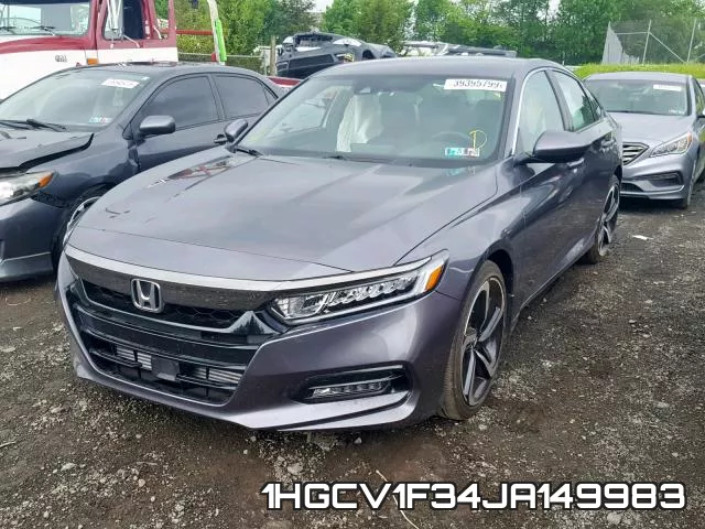 1HGCV1F34JA149983 фото 3