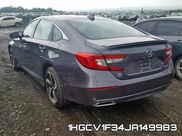 1HGCV1F34JA149983 фото 4