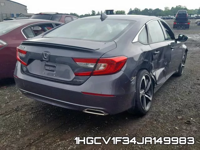 1HGCV1F34JA149983 фото 5