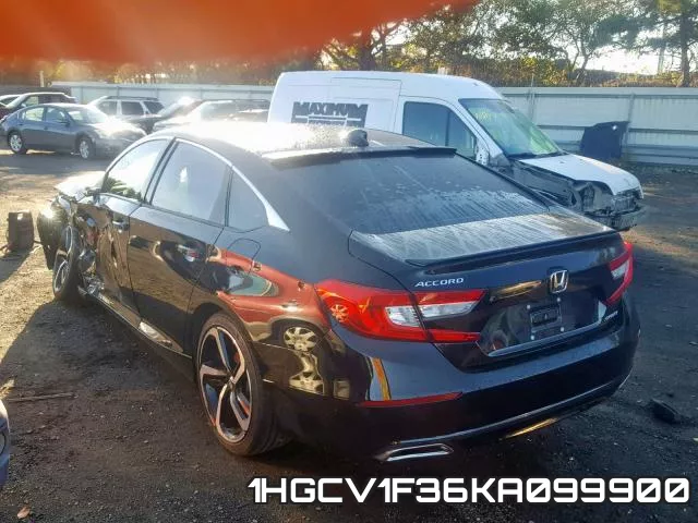 1HGCV1F36KA099900 фото 3