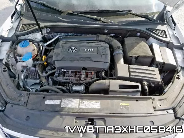 1VWBT7A3XHC058416 фото 8