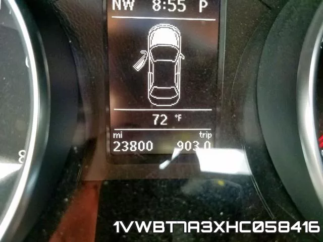 1VWBT7A3XHC058416 фото 9