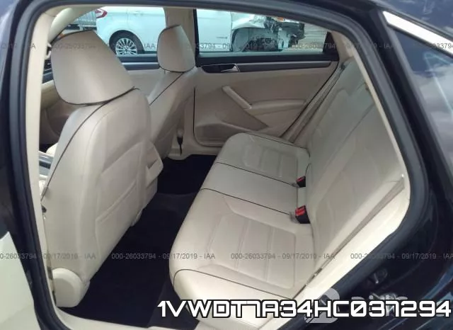 1VWDT7A34HC037294 фото 8