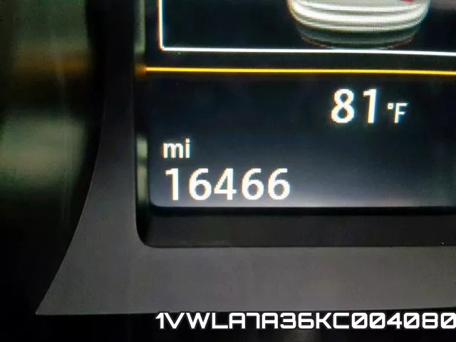 1VWLA7A36KC004080 фото 8