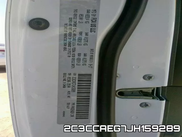 2C3CCAEG7JH159289 фото 2