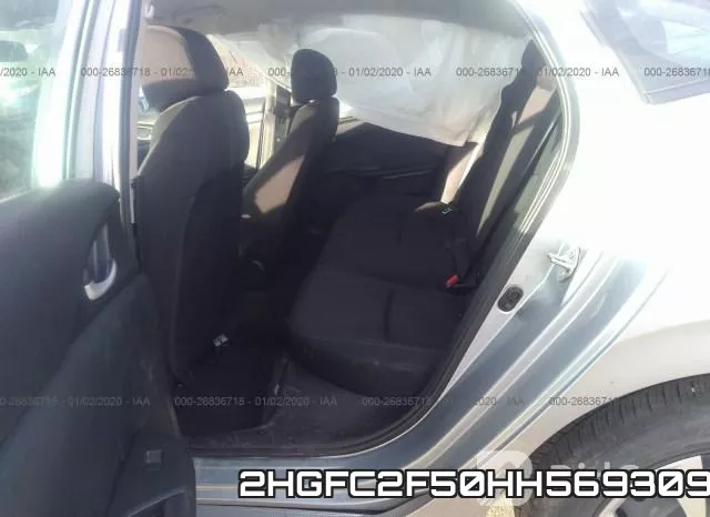 2HGFC2F50HH569309 фото 8