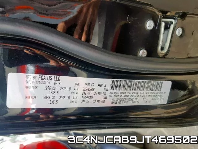 3C4NJCAB9JT469502 фото 2