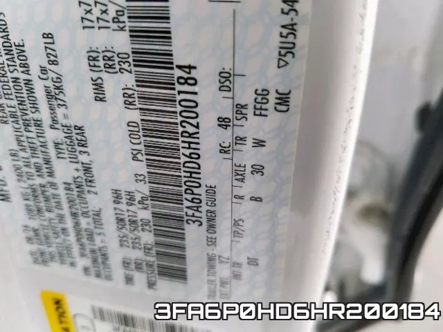 3FA6P0HD6HR200184 фото 2