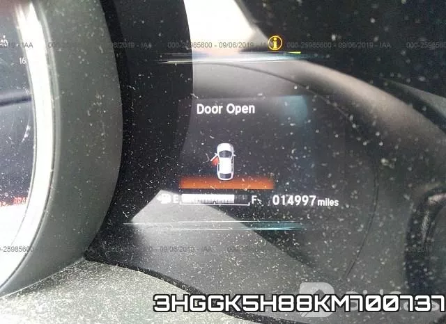 3HGGK5H88KM700737 фото 8