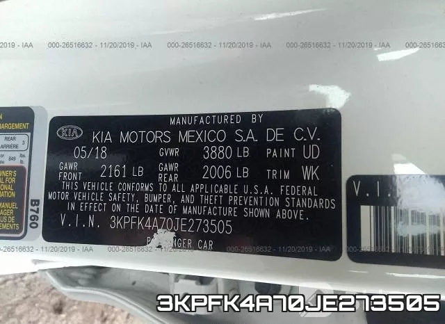 3KPFK4A70JE273505 фото 10