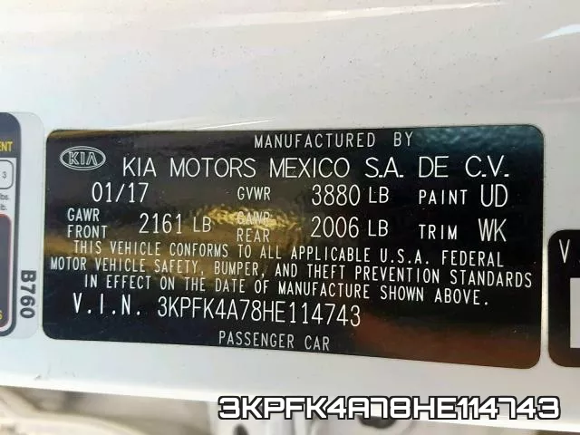 3KPFK4A78HE114743 фото 2