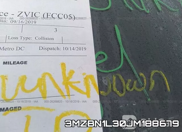 3MZBN1L30JM188679 фото 8