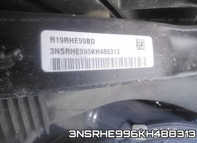 3NSRHE996KH488313 фото 2
