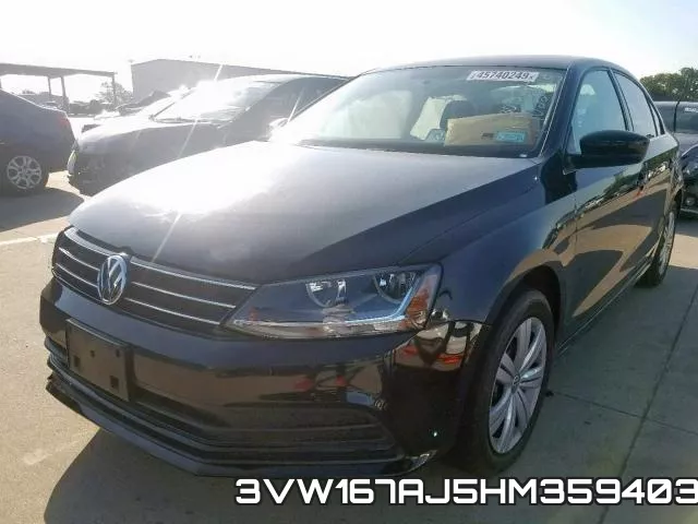 3VW167AJ5HM359403 фото 3