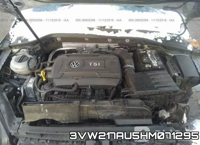 3VW217AU5HM071295 фото 2