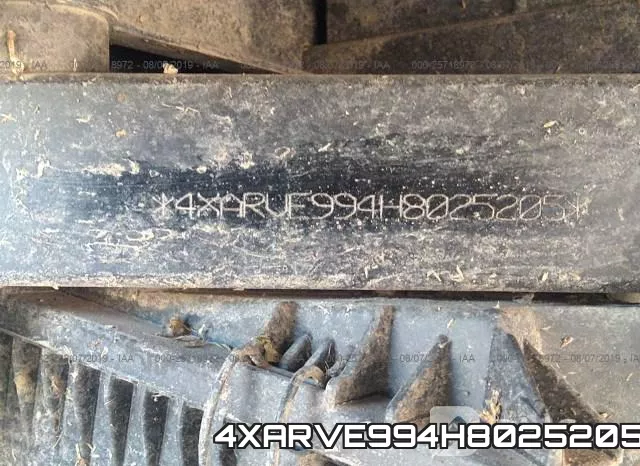4XARVE994H8025205 фото 2