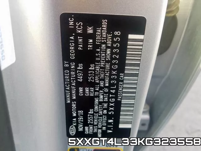 5XXGT4L33KG323558 фото 2