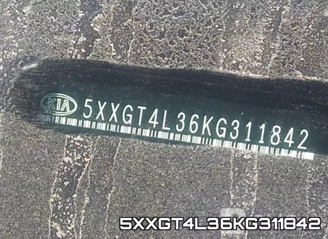 5XXGT4L36KG311842 фото 10