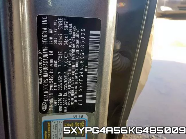5XYPG4A56KG485009 фото 2