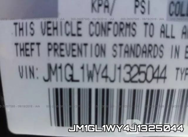 JM1GL1WY4J1325044 фото 8